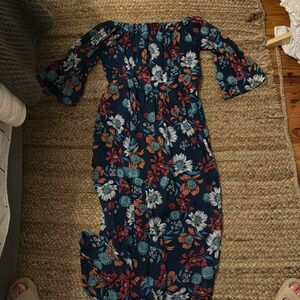 Floral maxi
